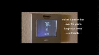 carrier edge programable thermostat introduction [upl. by Troth]