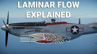 Laminar Flow Explained  P51 Mustang Case Study [upl. by Adoh]