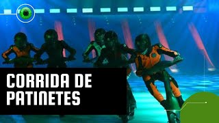 Campeonato traz a 1ª série de corridas de patinetes elétricos do mundo [upl. by Sudnac]