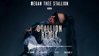 Megan Thee Stallion  Stallion Remix feat Pleasure P Lil Wayne Latto amp Ice Spice HVLM [upl. by Avat]