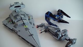 LEGO Star Wars 2in1 Imperial Star Destroyer amp B Wing Fighter 6211amp6208 [upl. by Bora785]