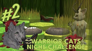 Niche Genetics Survival Game  Episode 2  Warrior Cats Challenge [upl. by Bernardine669]