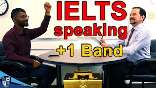 IELTS Speaking 1 Band Improvement [upl. by Nodnal]