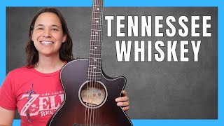 Tennessee Whiskey Guitar Lesson to Sound Like The Record [upl. by Singleton552]