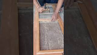 DIY woodworkingplywood window making short videohow to make a woodan window [upl. by Alick]