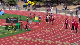 2024 CIFSS Masters Meet Boys 1600M [upl. by Inar]