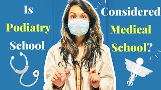 Is Podiatry School Considered Medical School Honest Opinion [upl. by Ruzich]