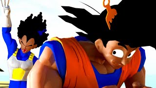 If Goku and Vegeta were BLACK and 3D [upl. by Weathers]