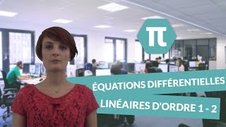 Les équations différentielles linéaires dordre 1  Partie 2  Cours de mathématiques niveau prépa [upl. by Suoilenroc]