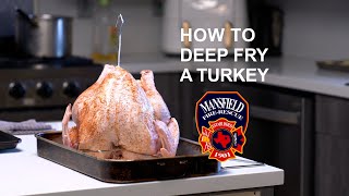 How to Safely Deep Fry a Turkey [upl. by Singer]