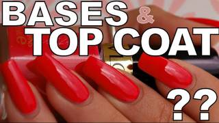 Les bases et top coat favoris [upl. by Steel]