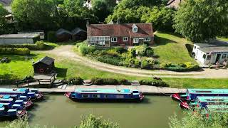 Waterside Cottage Grand Union Canal at Linslade  Wyvern Shipping Company Ltd [upl. by Aiceila]