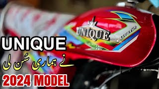 Unique UD 70 CDI 2024 MODEL REVIEW  Bike Mate PK [upl. by Royce]