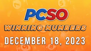 P511M Jackpot Grand Lotto 655 2D 3D 4D and Mega Lotto 645  December 18 2023 [upl. by Aerdnas]