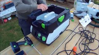 Разборка Пылесоса Festool CTL MINI [upl. by Lanfri]