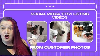 QUICK CUTE Social Media Videos from Customer Revie Photos canvassador [upl. by Cila668]