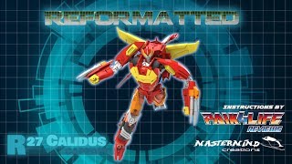 MMC Reformatted R27 Calidus Official Video Manual [upl. by Llednik]