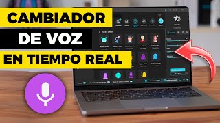 El Mejor Cambiador de voz en tiempo REAL 2023  cambiar voz de hombre a mujer en Discord [upl. by Ailec]