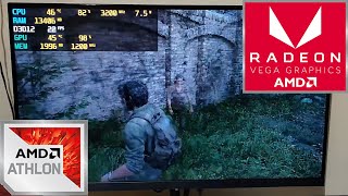 AMD Athlon 200GE The last of us [upl. by Suivat642]