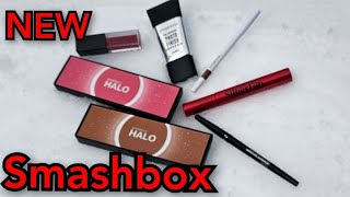 NEW  Smashbox Cosmetics HALO Sculpt  GLOW Face Palettes with Swatches and Try On [upl. by Norrad637]