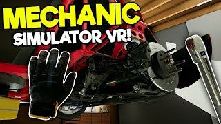 BREAKING EXPENSIVE RACE CARS IN VR  Wrench Gameplay  Oculus Car Mechanic Game [upl. by Rainah]