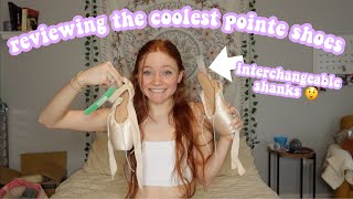 REVIEWING THE COOLEST POINTE SHOES EVER [upl. by Means]