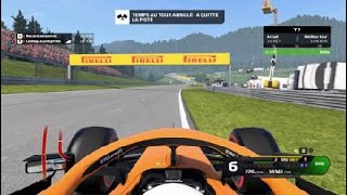 F1 2020  Mclaren Renault Styrie Hot lap [upl. by Iaria]