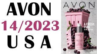 CATALOG AVON CAMPAIGN 14  2023 USA [upl. by Nida635]