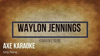 Waylon Jennings  Just To Satisfy You Karaoke [upl. by Seavir]