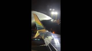 8°F Airplane deicing at Pittsburgh International Airport [upl. by Jerri853]