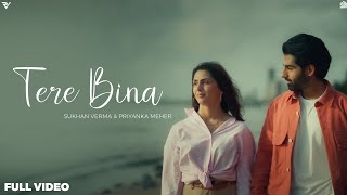 Tere Bina Official Video  Sukhan Verma  Priyanka Meher [upl. by Thaine304]