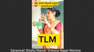 Atmospheric pressure and fluids I Anjali maam physics scienceexperiment experiment [upl. by Veator627]