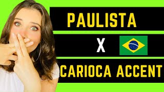 🔥CARIOCA ACCENT X PAULISTA Conversation for beginners in 🇧🇷 Portuguese [upl. by Eeliah58]