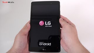 LG G Pad X 80 Unboxing amp Initial Setup [upl. by Ruyam]