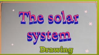 how to draw the solar systemsolar system plant drawingeasy drawing solar systemthemaghimomart [upl. by Doowle]