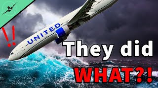 TERRIFYING Dive  United Airlines 1722 [upl. by Gomer]