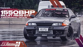 1550HP 40PSI BILLET RB32  ALBINS SEQUENTIAL R32 GTR  Premier Events GTR Festival NZ [upl. by Myrtle]