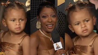 Victoria Monet Reacts To Daughters Angry Face Meme [upl. by Nylkoorb225]