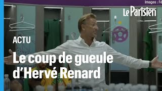 «Prends un selfie avec Messi »  le discours dHervé Renard à la mitemps Arabie SaouditeArgentine [upl. by Imotih]