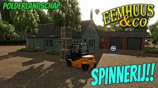 SPINNERIJ Farming simulator 22  Polderlandschap  Eemhuus en Legend 06 [upl. by Angadresma884]