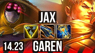 JAX vs GAREN TOP  625  KR Diamond  1423 [upl. by Ahsienyt812]