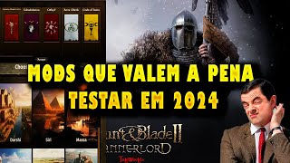 Bannerlord Mods para você testar em 2024 bannerlordptbr mountandbladeptbr modbannerlord mods [upl. by Budding]