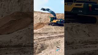 Volvo Excavator vs Sand Mining The Ultimate Showdown [upl. by Kimber]