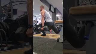 Bulgarian squat bodybuilding motivation fitnesslifestyle hrvatska balkan legsworkout fyp [upl. by Aracat]