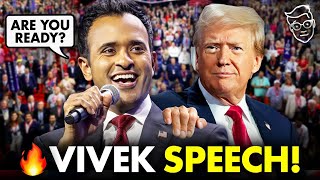 Vivek Brings HOUSE DOWN With Flamethrower Speech At RNC As Crowd ROARS 🔥 Every Word of This [upl. by Krischer]