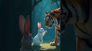 Rabbit and tiger story story subscribe video khattanimboo trending [upl. by Atinej366]