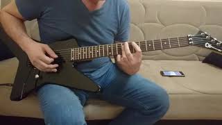 Erkin Koray  Cemalim  gitar cover lead parts  solo gitar [upl. by Anin462]