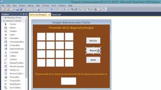 Arreglos Bidimensionales Visual Basic [upl. by Winnifred274]