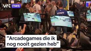 Gamebeurs GameForce lokt duizenden bezoekers [upl. by Inalaeham]