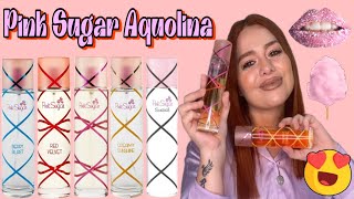 RESEÑA COMPARATIVA COLECCION PINK SUGAR 💝 CREAMY SUNSHINEBERRY BLAST SENSUAL RED VELVET [upl. by Madeleine892]